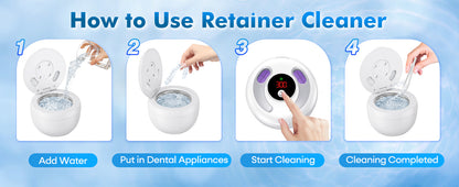 🔥 Upgraded Ultrasonic Retainer Cleaner Machine