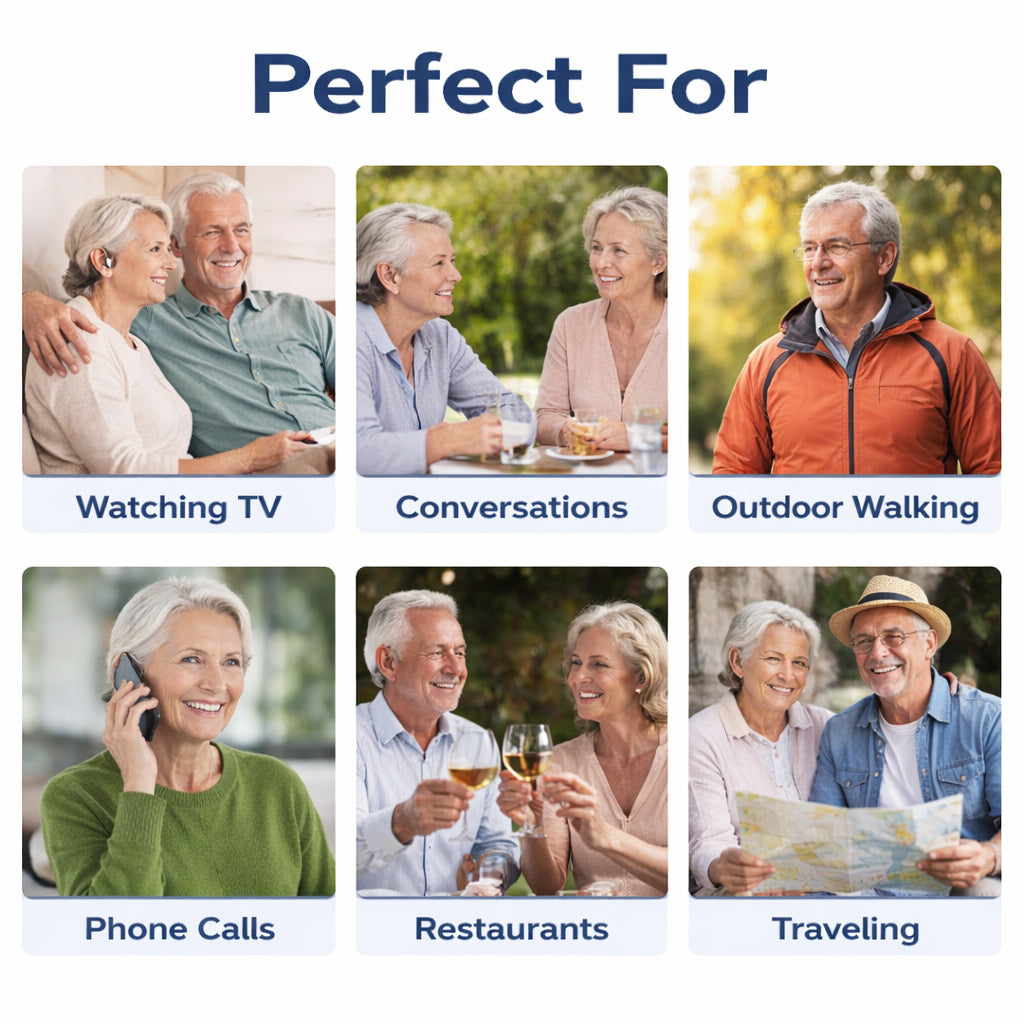 🌎Ends Today: 83% OFF!⏰🏆GluCent®  Bone Conduction Smart Hearing Headphones （Mayo Clinic Recommended）