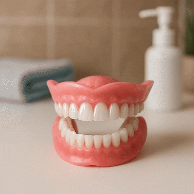 🌎Ends Today: 70% OFF! ⏰ Custom-Fit Full Functional Dentures Make you more confident