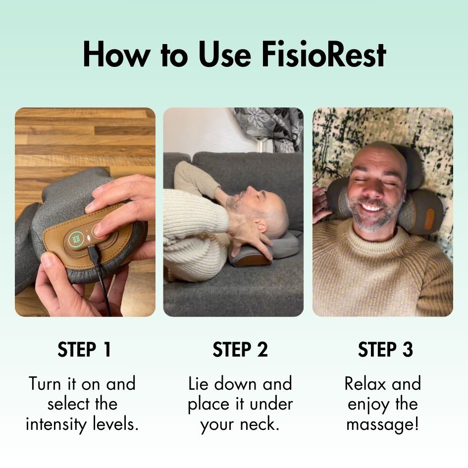 PryxoRest 3-in-1 Neck Massager