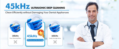 🔥 Upgraded Ultrasonic Retainer Cleaner Machine